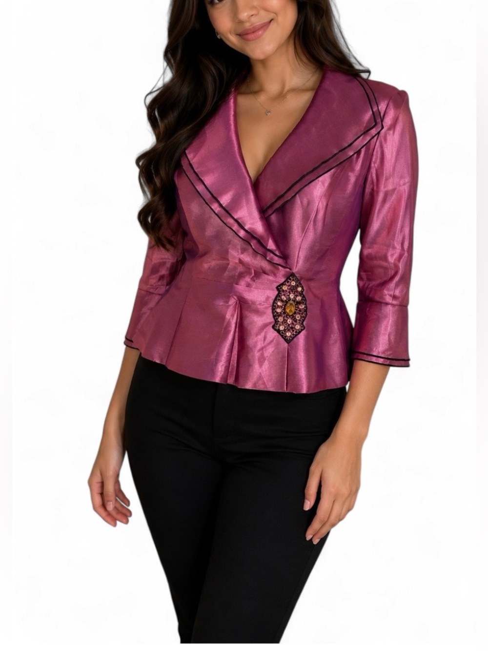 Elegant Pink Women's Top